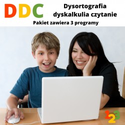 DDC Dysortografia dyskalkulia czytanie lic. domowa